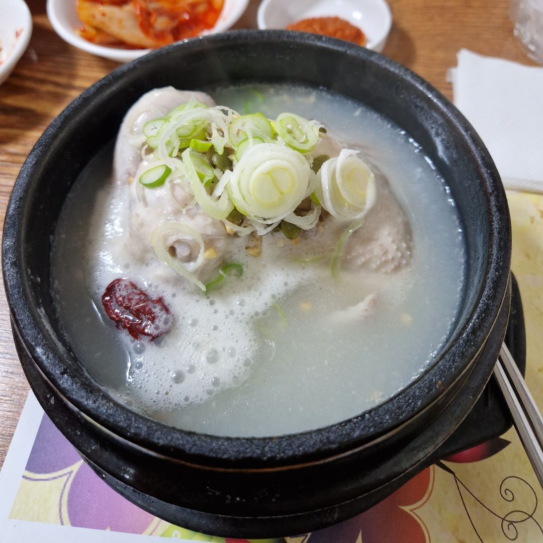 Photo de soupe Samgyetang