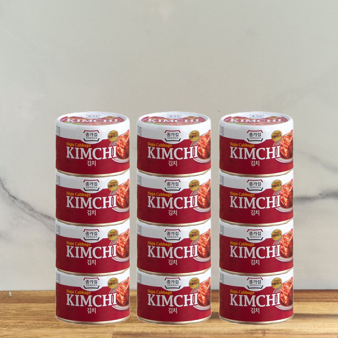 lot de 12 conserves de kimchi jongga