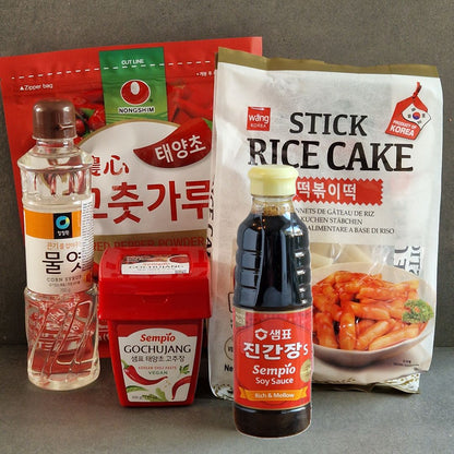 Photo du kit pour Tteokbokki