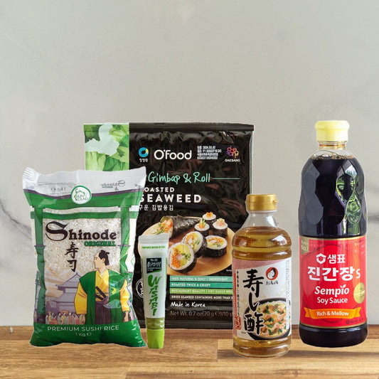 Photo du kit pour réaliser des sushis et des makis