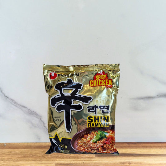 Sachet de nouilles ramen épicées au poulet