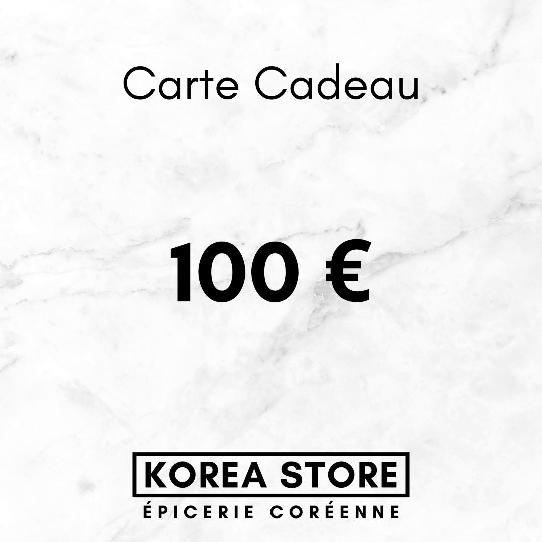 Gift card 100€ sur toute l'épicerie en ligne