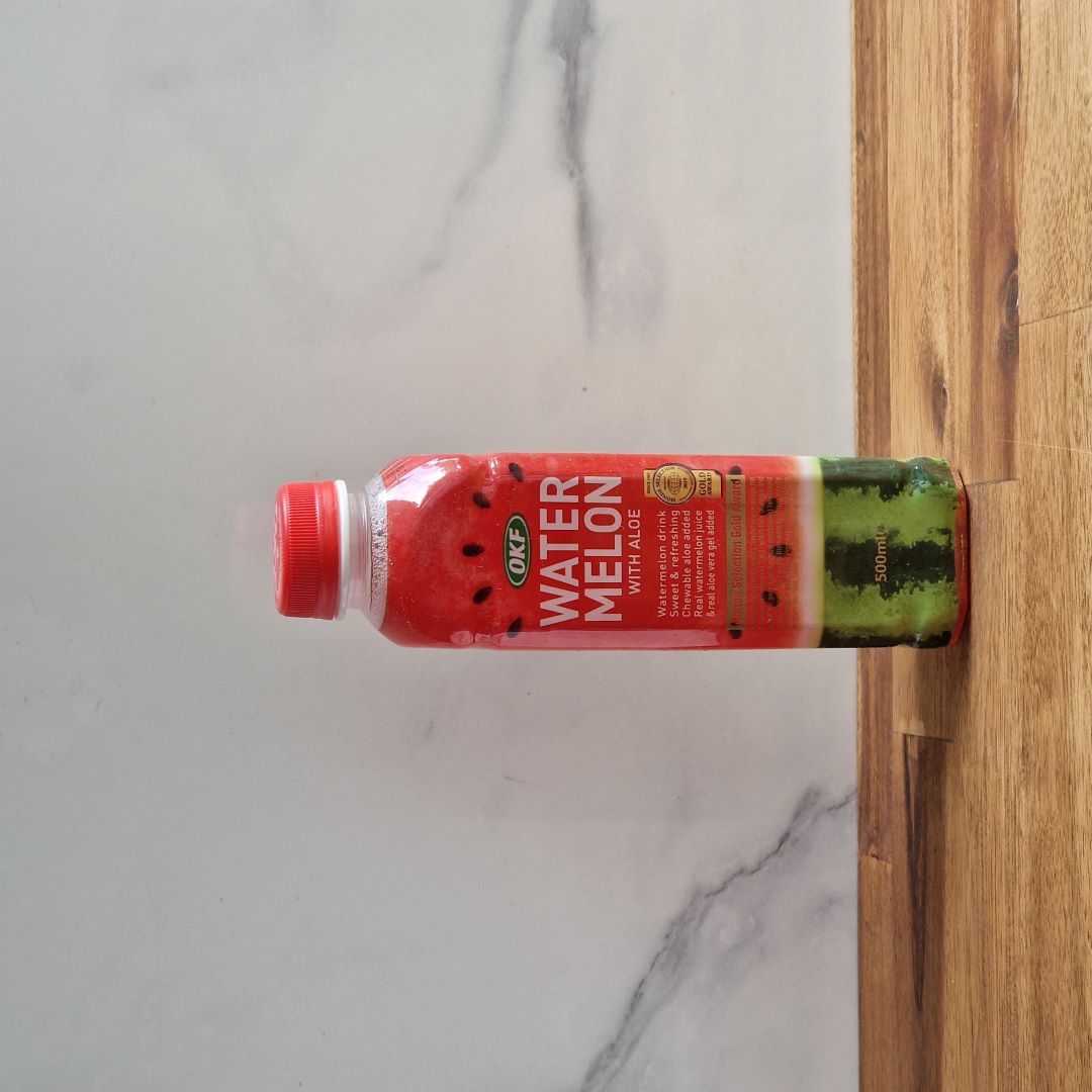 Getränk aus Wassermelone und Aloe Vera – OKF – 500 ml