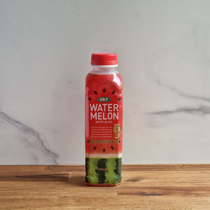 Getränk aus Wassermelone und Aloe Vera – OKF – 500 ml