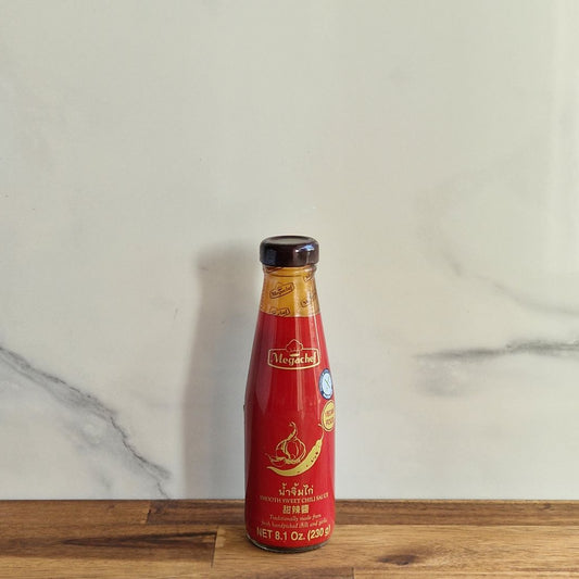 Bouteille de sauce chili aigre-douce Megachef 200ml, vegan et fabriquée en Thaïlande